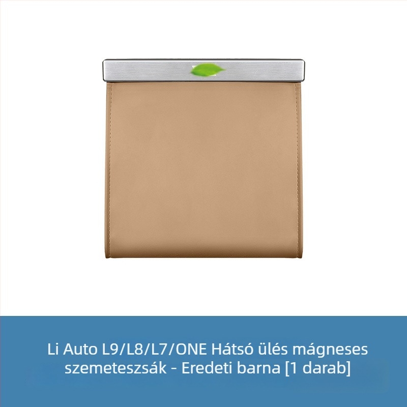 Hátsó üléstároló táska – bőr, LED-del, függő, vízálló, az Ideal L7/L8/L9/L6 modellhez