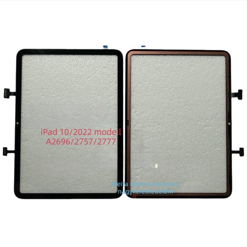 Csere érintőképernyő-panel iPad 7–10 generációhoz (2018), kompatibilis az 1–3. generációval