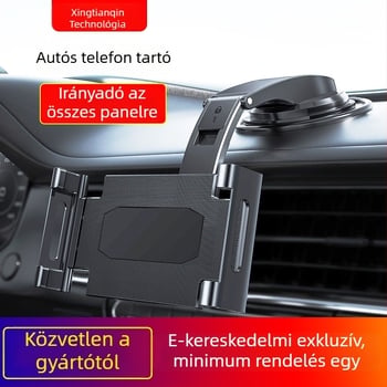 Autós tabletatartó vákuumos rögzítéssel — DOGAIN CP01, összecsukható kialakítás, kompatibilis az iPad sorozattal