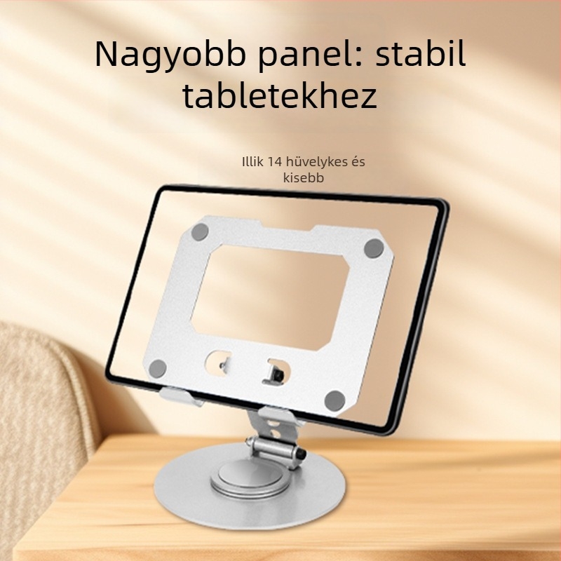 Asztali tartó tabletához ötvözetből, általános stílusú, testreszabhatatlan