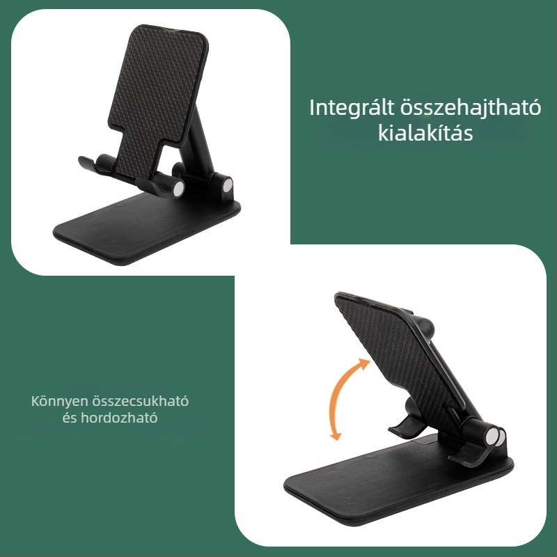 Telefon- és tabletához készült lazy bracket állvány — SX, műanyag, univerzális, testreszabható