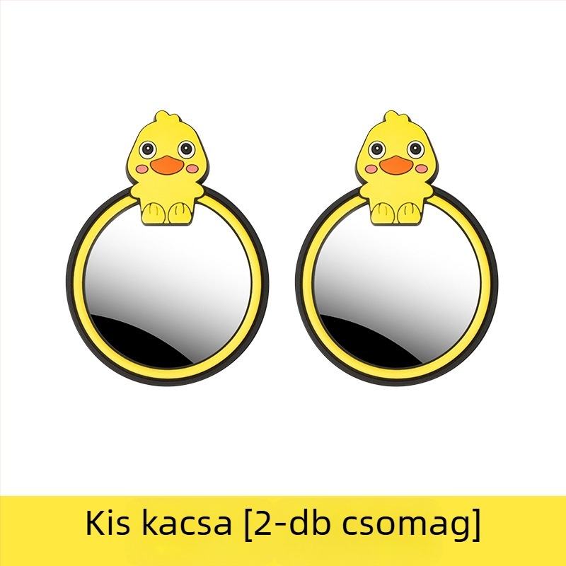 Bevis autó hátsó tükör, 360°-os állítás, széles látómező, vákuumos rögzítés