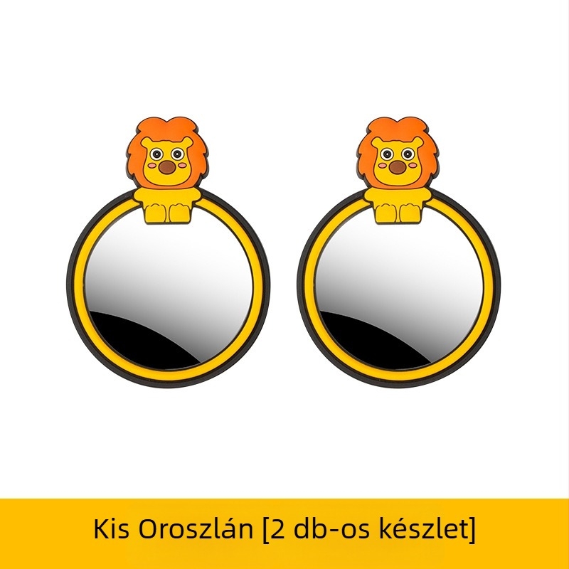 Bevis autó hátsó tükör, 360°-os állítás, széles látómező, vákuumos rögzítés