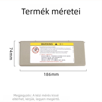 Oukachi kozmetikai tükör napellenző fedélhez – Snap-on rögzítés, kompatibilis Peugeot 4008/5008/508L/308S és Citroën Tianyi C5