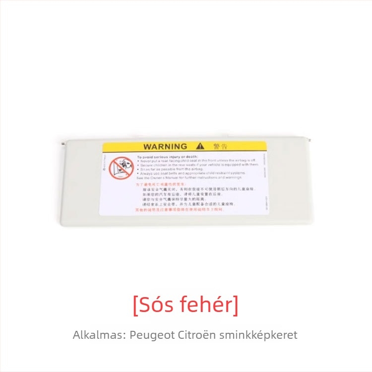 Oukachi kozmetikai tükör napellenző fedélhez – Snap-on rögzítés, kompatibilis Peugeot 4008/5008/508L/308S és Citroën Tianyi C5