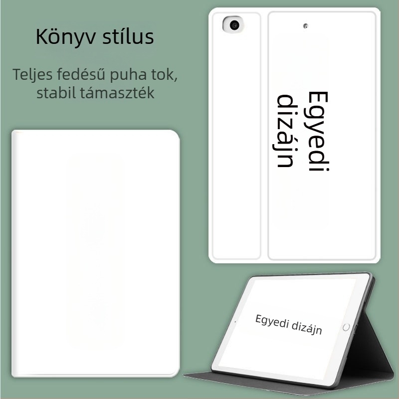 DIY személyre szabható iPad Pro 12,9/11 hüvelykes tok selyem textúrával
