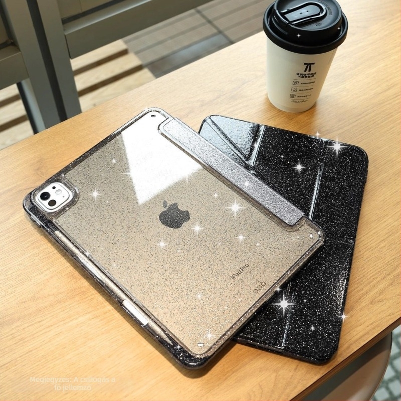 Star Flash Case iPad Air 7 (2025) védőtok tolltartó rekesszel Air 6/5/4 és iPad 11/10 generációkhoz