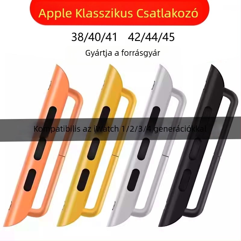 Fém szíjcsatlakozó Apple Watchhoz — klasszikus dizájn