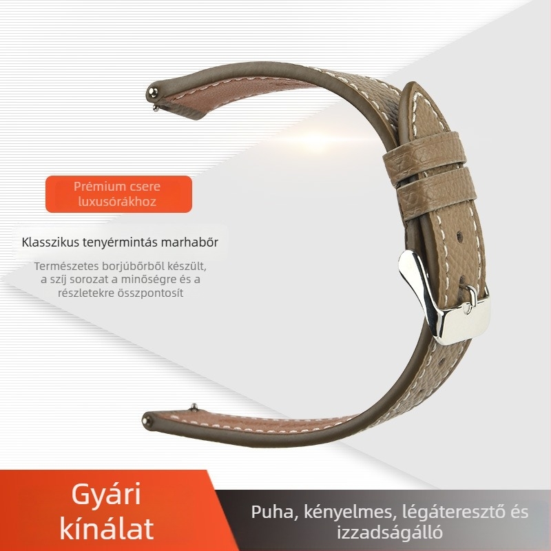 Női 42 mm-es bőrszíj Huawei Watch GT2/GT3 Pro, kétoldalas