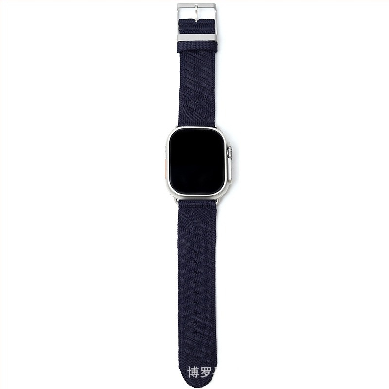 Szőtt tiszta titán Apple Watch Ultra2 szíj, 24 mm, S8, uniszex