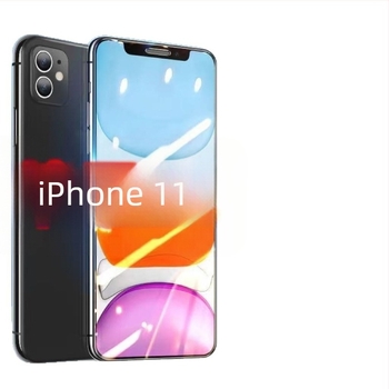 Edzett üveg előlapi védő iPhone 11 Pro Maxhez, teljes képernyő, ütésálló, kékfény-szűrő