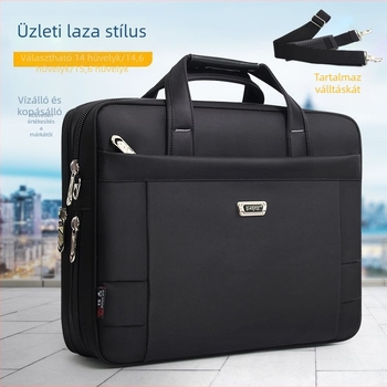 Üzleti táska (PU anyag, Oxford textil bélés, Stílus: érett, magabiztos nő, Alkalmas üzleti út céljára, Kategória: üzleti táska)