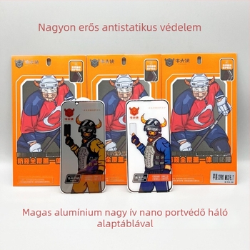 Apple iPhone X/14/15 Pro-hoz készült edzett üveg előlapi kijelzővédő – Anti-spy, Teljes képernyő, Porálló, Robbanásbiztos, HD