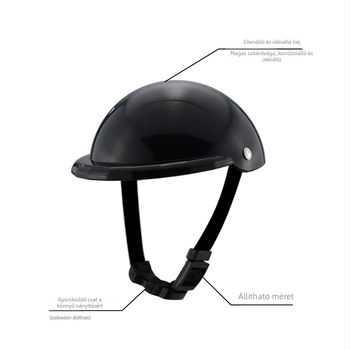 Háziállatok biztonsági sisakja macskák és kutyák számára – ABS, monokróm minta, univerzális illeszkedés, egész éves laza stílus