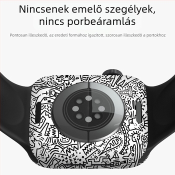 Apple Watch iWatch teljes körű védőfilm – PVC hátfilm, keret matrica, kompatibil Series 3/SE/4/5
