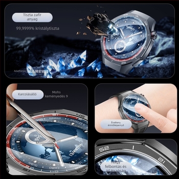 Sapphire védőfólia Huawei Watch GT5/GT6 Pro-hoz, teljes képernyős védelem