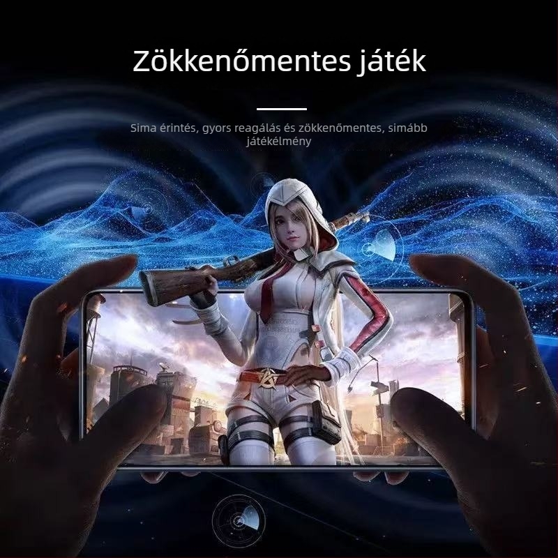 Hőkezelt üveg kijelzővédő Huawei Enjoy 70-hez (70Z/PRO/S) – teljes képernyőfedés, ütésálló, HD, kékfény-szűrő