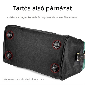 Delip Szerszám Táska - Hordozható, Nagy Kapacitású Szerszámtartó Táska Házhoz, Autóhoz és Kerthez | PP Keret | Teherbírás 250 kg