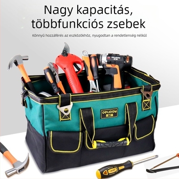 Delip Szerszám Táska - Hordozható, Nagy Kapacitású Szerszámtartó Táska Házhoz, Autóhoz és Kerthez | PP Keret | Teherbírás 250 kg
