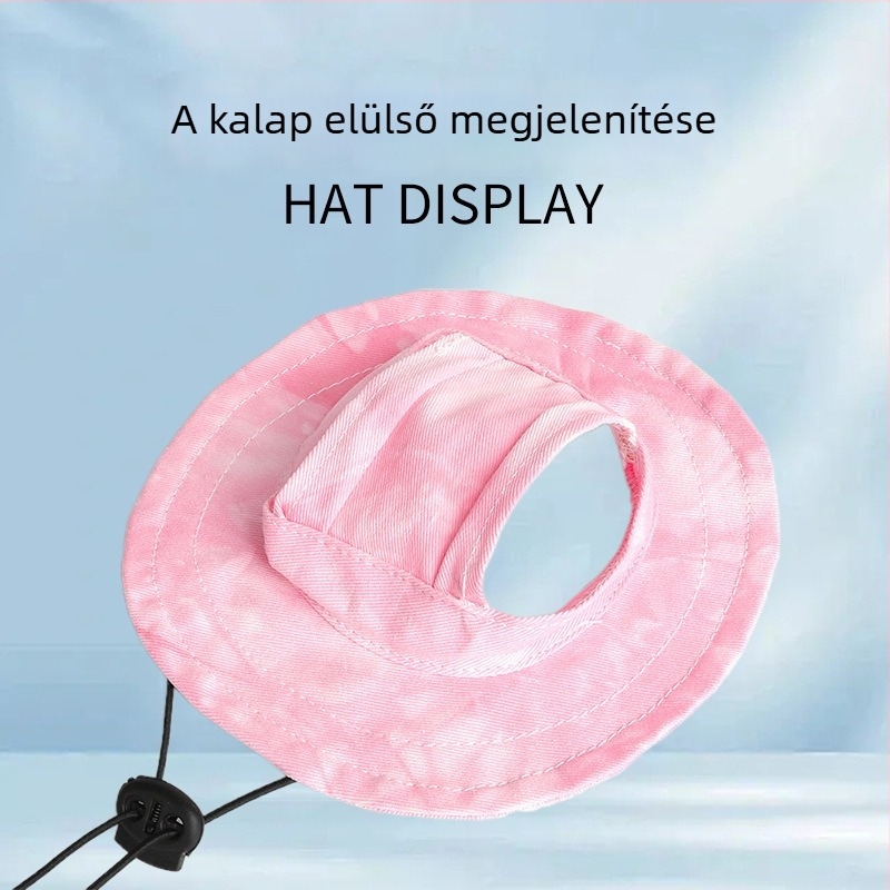 Macskáknak és kutyáknak készült horgászkalap – poliészter, szabadidős stílus, általános használat