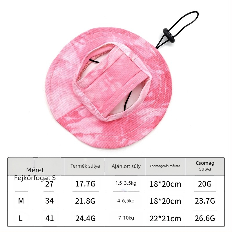 Macskáknak és kutyáknak készült horgászkalap – poliészter, szabadidős stílus, általános használat