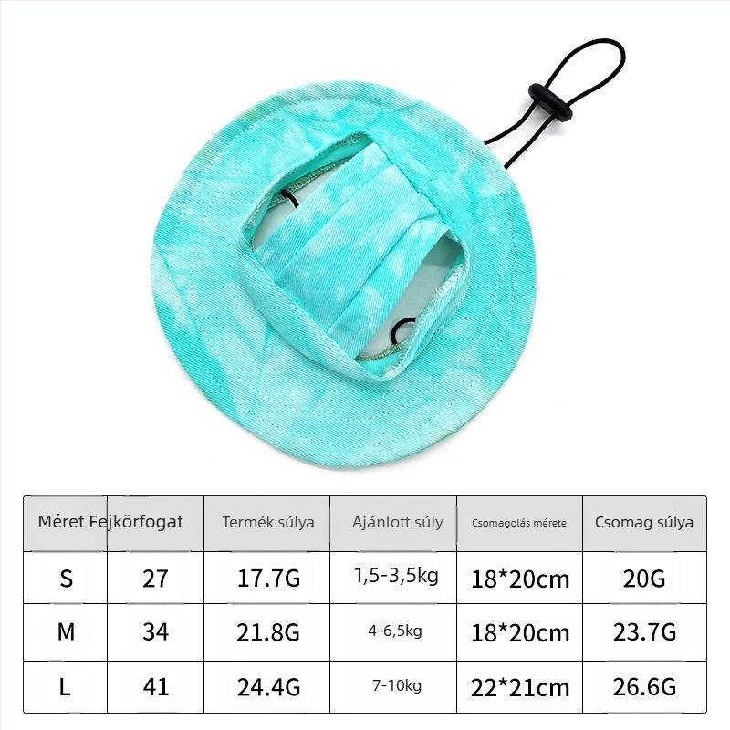 Macskáknak és kutyáknak készült horgászkalap – poliészter, szabadidős stílus, általános használat