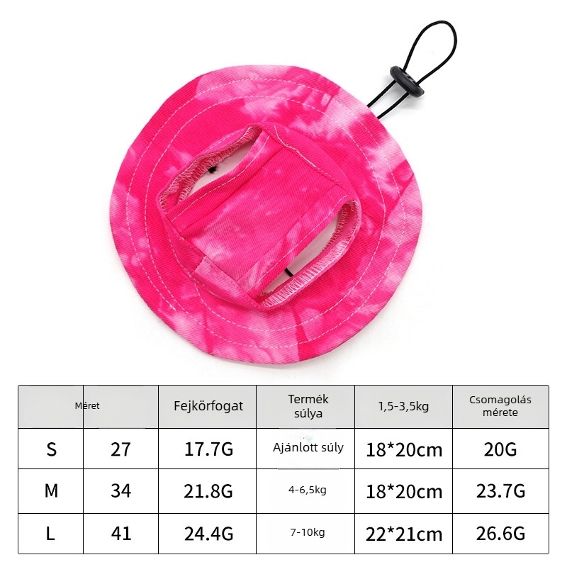 Macskáknak és kutyáknak készült horgászkalap – poliészter, szabadidős stílus, általános használat