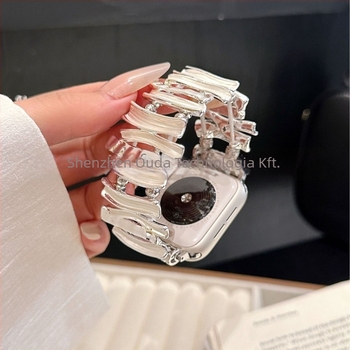 Apple Watchhoz metall-geometriai lánc — Anyaga: fém; Márka: Nincs; Termékkód: Apple's high-end irregular metal geometric chain