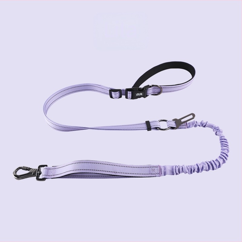 Fiber Pet poliészter kutya póráz övvel – kéz nélkül, vontatási pánt, 100 darab