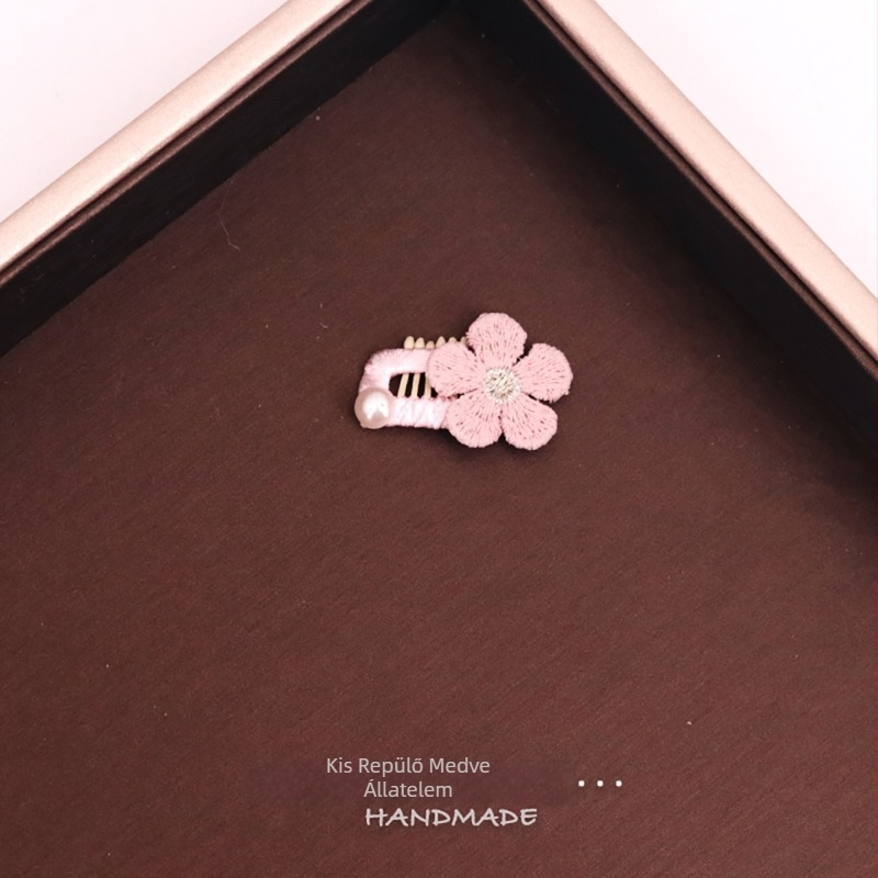 Állat hajcsat mini masnival - pamut anyag; általános célú használat; import nélkül; IP engedély nélkül