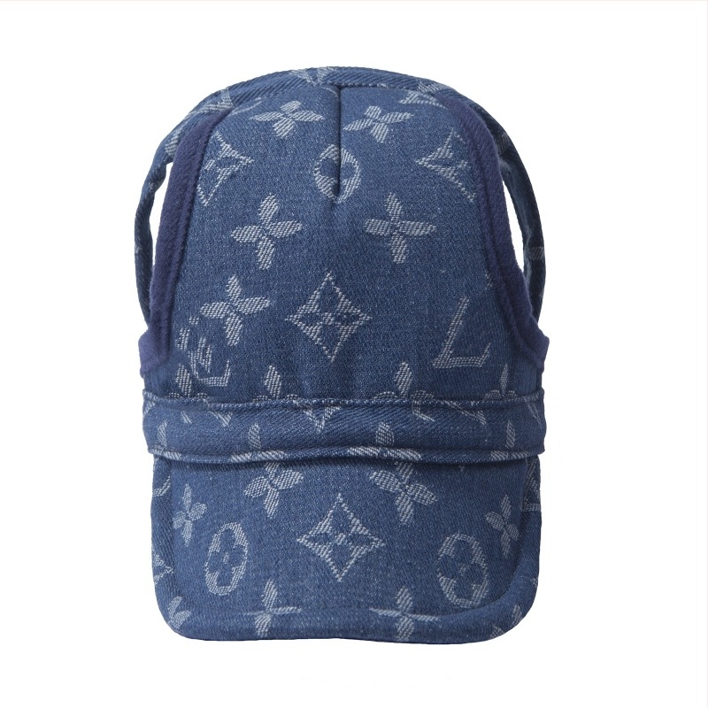 Kutyáknak és macskáknak készült, állítható baseball sapka, pamut-poliészter, szövött twill, jacquard, négy évszakos viselet