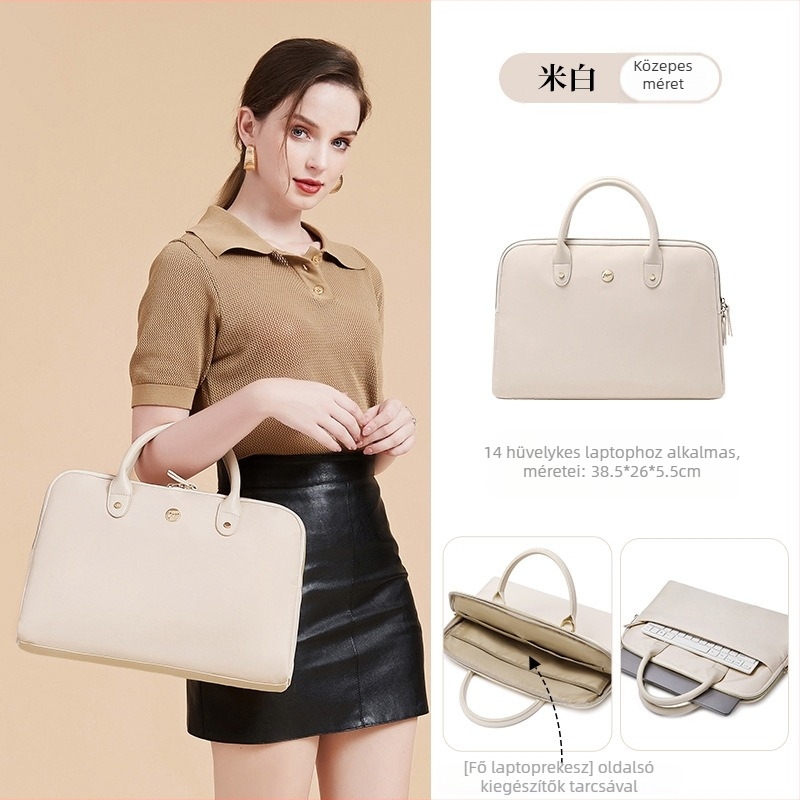 Noteszgép-táska több márkához illeszkedő (vízlepergető poliészter; légáteresztő; kopásálló; földrengésálló; terheléscsökkentő dizájn)