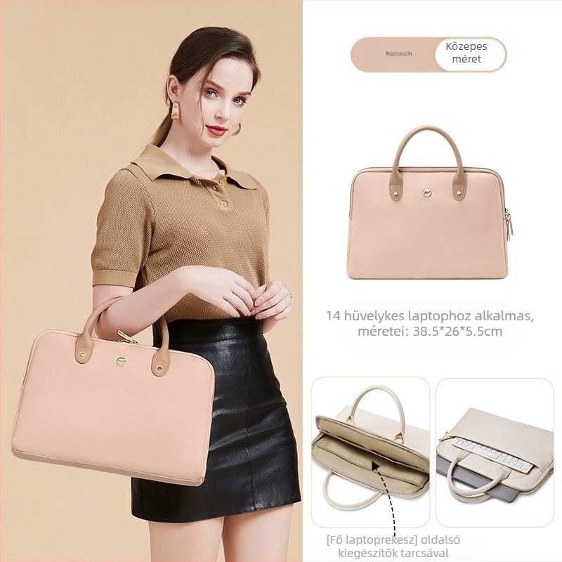 Noteszgép-táska több márkához illeszkedő (vízlepergető poliészter; légáteresztő; kopásálló; földrengésálló; terheléscsökkentő dizájn)