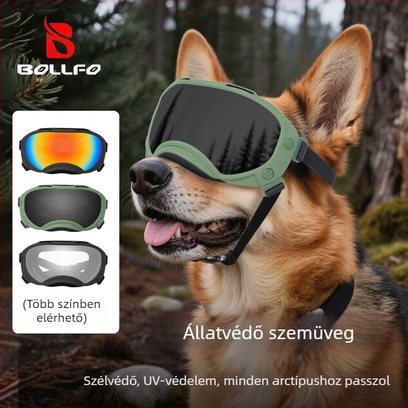 Bollfo BF801 kutya UV-védett, szélálló sport szemüveg kültéri edzéshez