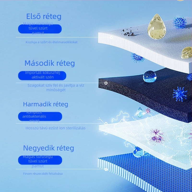 Okos vezeték nélküli háziállat‑ivóvíz adagoló automatikus érintőérzékelővel, levehető, csendes működés, macska és kutya részére, szűrő rendszer