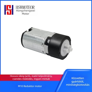 Kis kefés mikro DC motor planétás hajtóművel, 85% hatékonyság, DC feszültség legfeljebb 36V