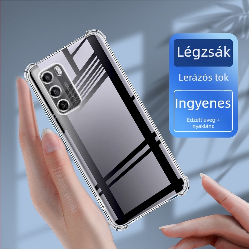 Huawei P40 Pro telefontok — teljes lefedés, puha szilikon, ütésálló védelem