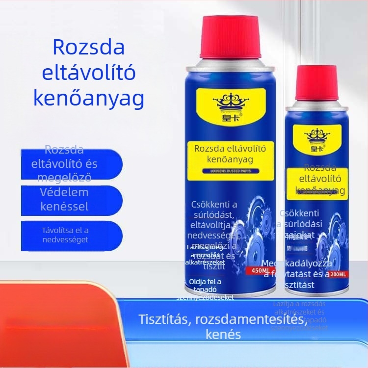 Rozsdamentesítő és ajtózárak kenőspray, magas hőmérséklet-állóság (Típus: Kenőanyag; Fő összetevők: Kenőolaj; Sztenderd: 3 év; Minőségi standard: 6600; Alkalmazható részek: Egyéb)