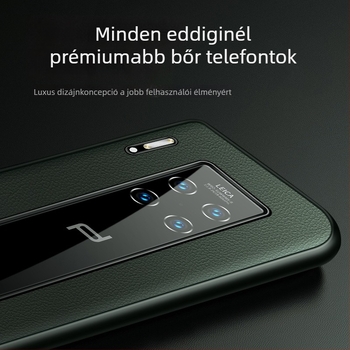 Huawei Mate 30 RS tok Porsche bőrből, teljes lefedés, ütésálló