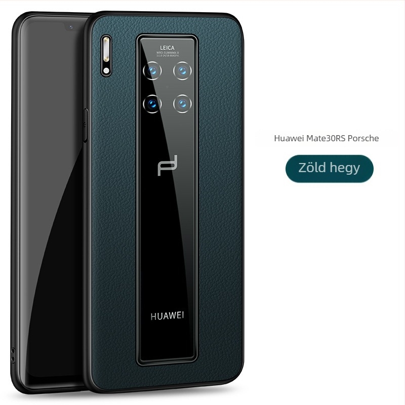 Huawei Mate 30 RS tok Porsche bőrből, teljes lefedés, ütésálló