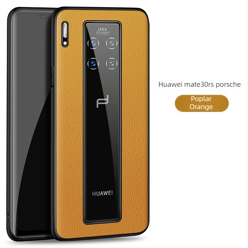 Huawei Mate 30 RS tok Porsche bőrből, teljes lefedés, ütésálló