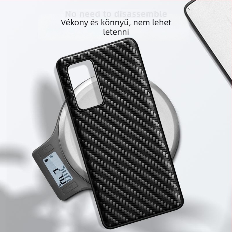 Huawei Honor X10/X10 Max telefontok, teljes védelem, ütésálló, Kevlar 5G kiadás, műbőr, üzleti stílus