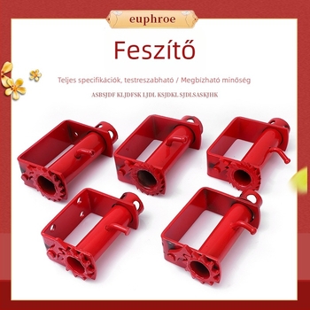 Tehergépkocsi kötélfeszítő, sűrű fogazatú záró mechanizmus, magas széntartalmú acél, modell 1-2