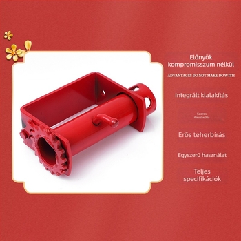 Tehergépkocsi kötélfeszítő, sűrű fogazatú záró mechanizmus, magas széntartalmú acél, modell 1-2