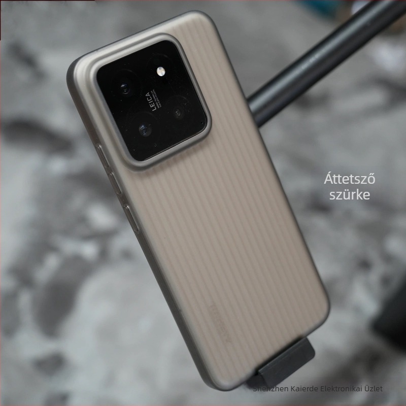 Xiaomi 15 védőtok – minimalist stílus, PP héj, lenyomat kivitel, ütésálló
