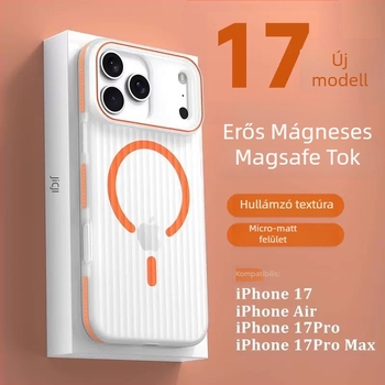 Telefonvédő tok mágneses rögzítéssel, ütésálló, esésálló, hőelvezetés, matt PC anyagból, kompatibilis az iPhone 12–14 sorozattal (Ring Gold Horse)