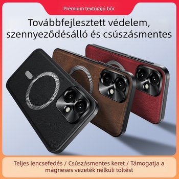 Honor 400Pro telefontok, bőr textúrájú, teljes leesés elleni védelem
