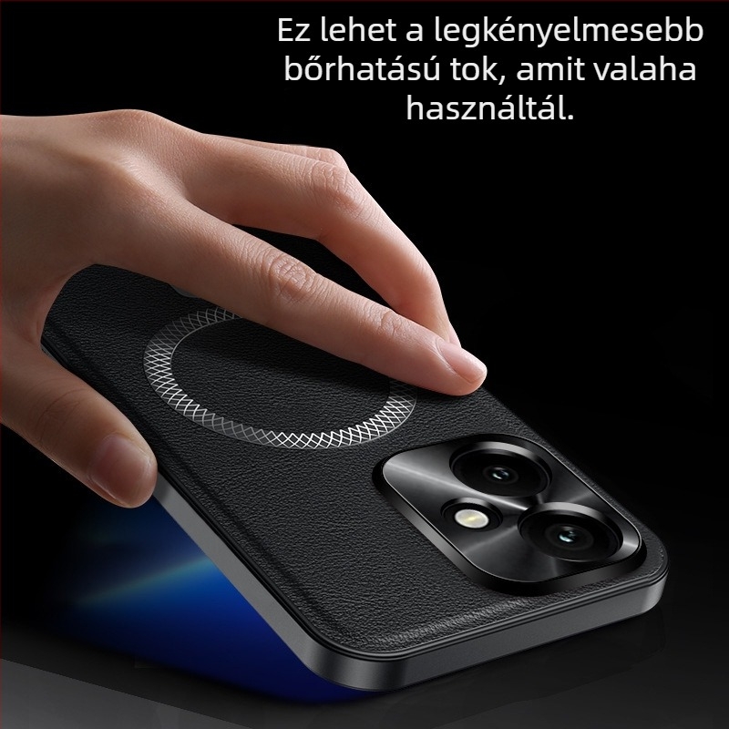 Honor 400Pro telefontok, bőr textúrájú, teljes leesés elleni védelem
