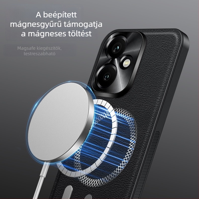 Honor 400Pro telefontok, bőr textúrájú, teljes leesés elleni védelem