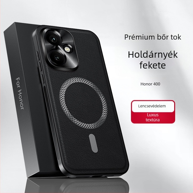Honor 400Pro telefontok, bőr textúrájú, teljes leesés elleni védelem